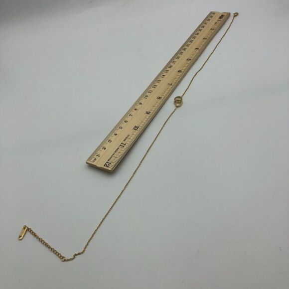 18K Gold Plated Women's Dual Interlocking Heart Necklace Romantic Love Gift - Picture 11 of 12